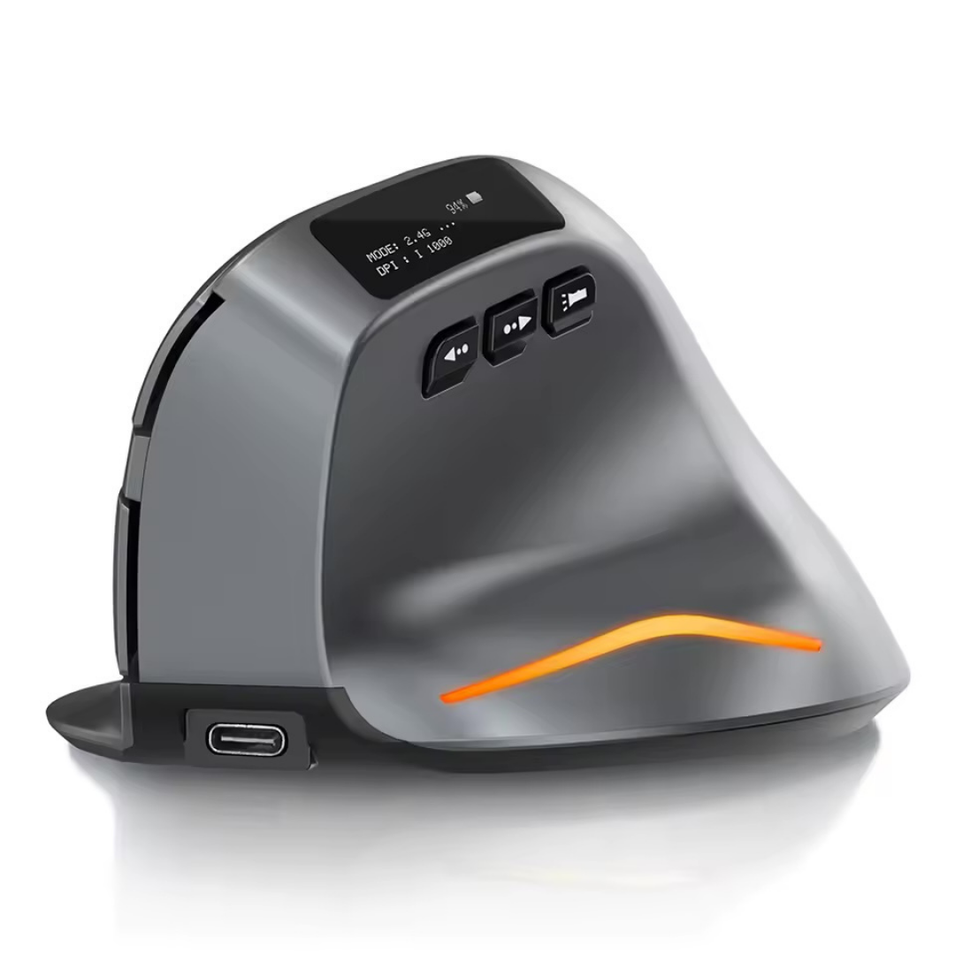 Mouse  USB-C/Wireless ergonomico verticale