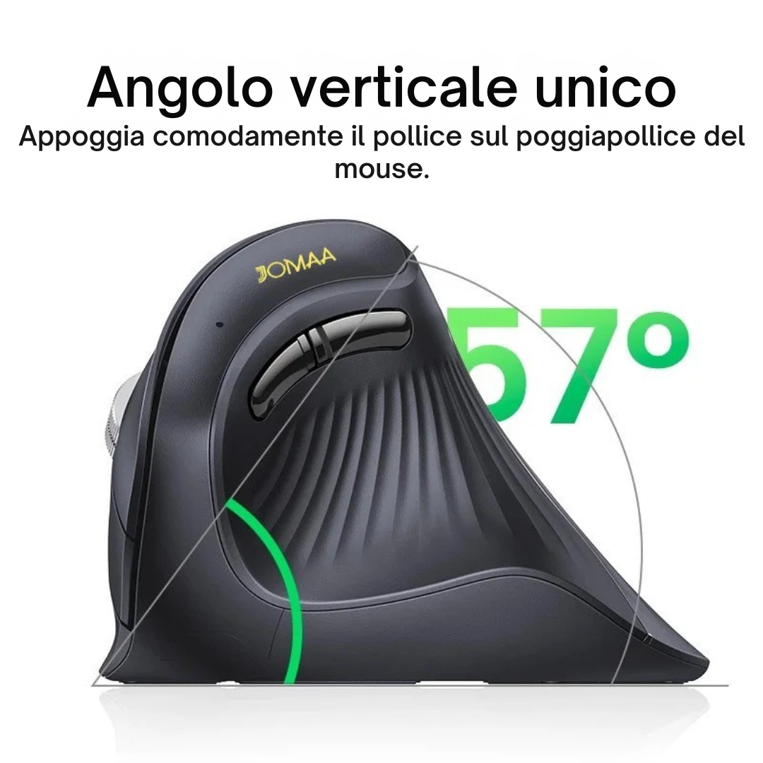 Mouse verticale ergonomico Wireless